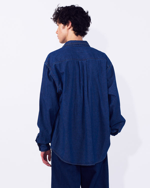 Vintage Washed Denim Shirt