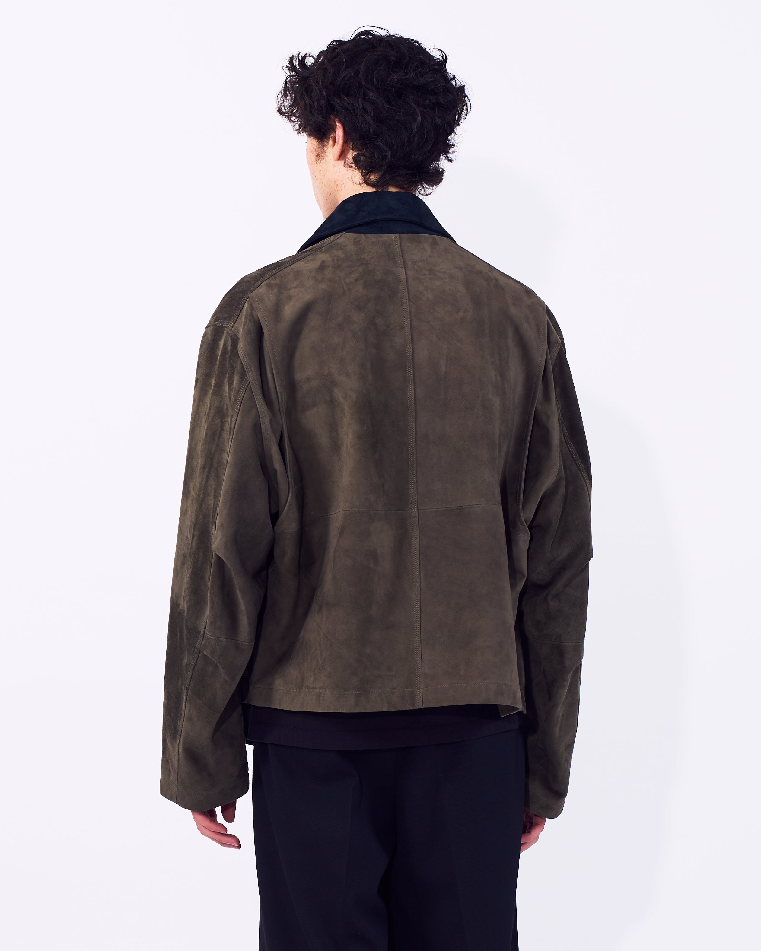 Goat Suede Work Jacket | YOKE Official Website
