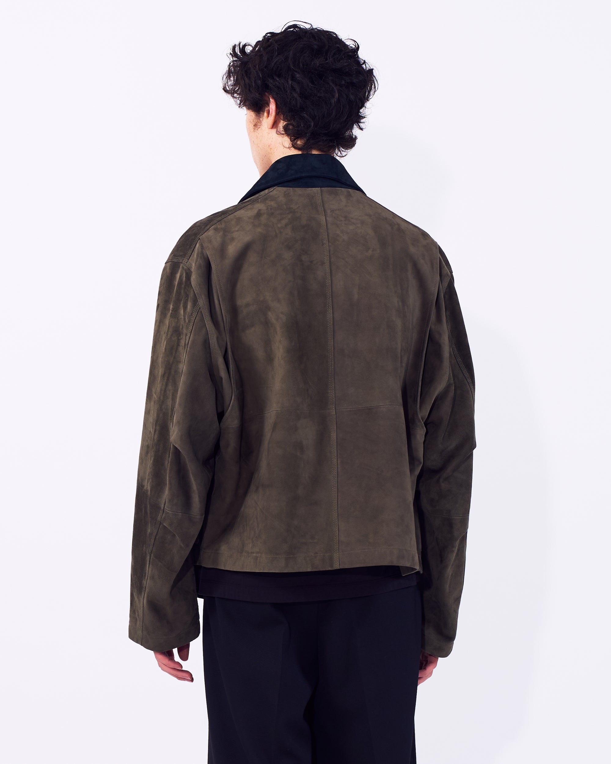 Goat Suede Work Jacket
