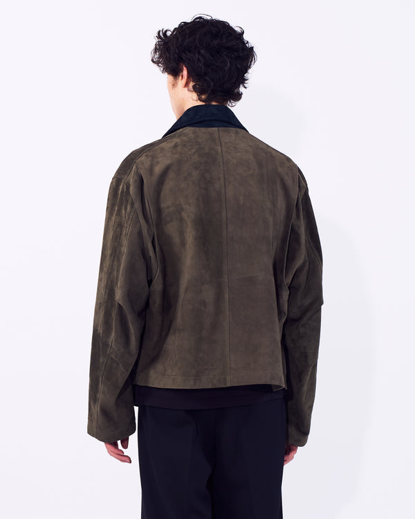 Goat Suede Work Jacket