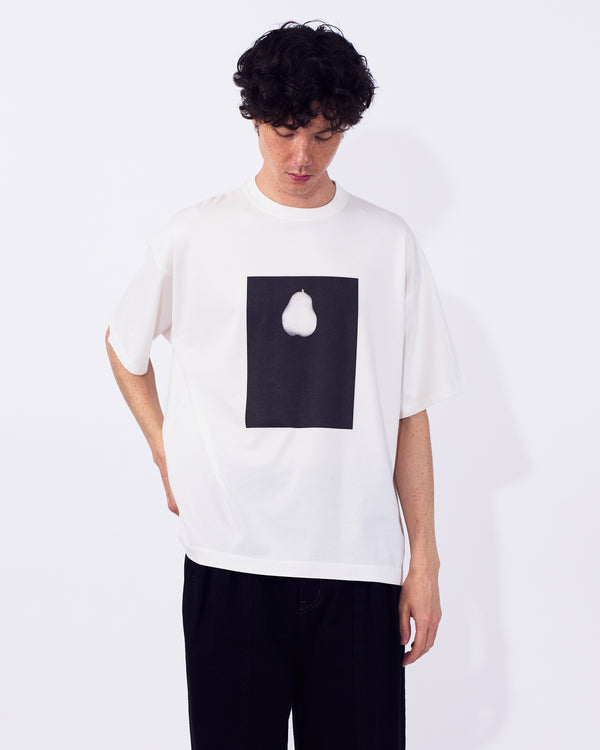 Photogram Printed T-Shirt / Pear