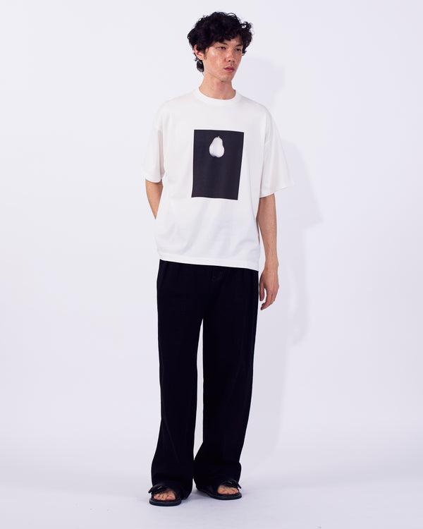 Photogram Printed T-Shirt / Pear