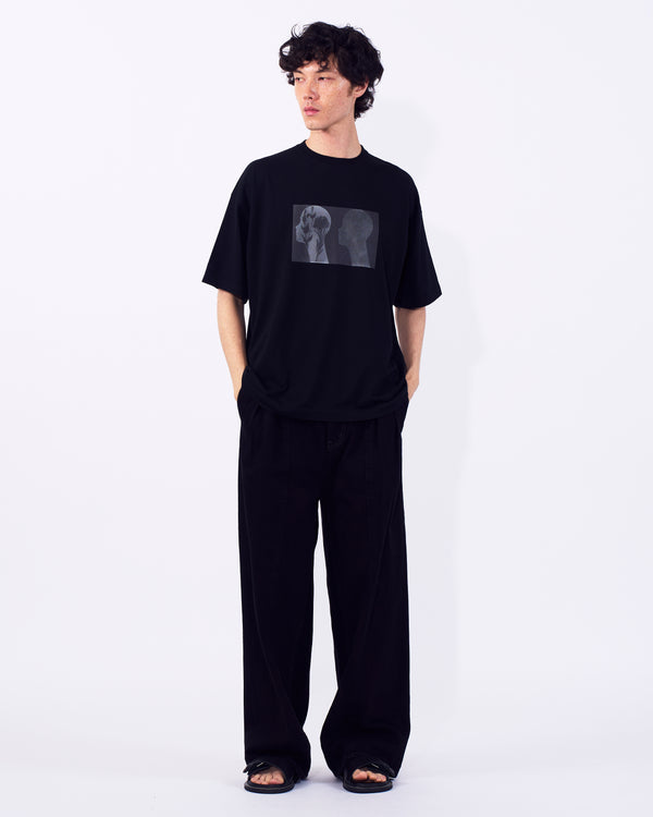 Photogram Printed T-Shirt / Profile