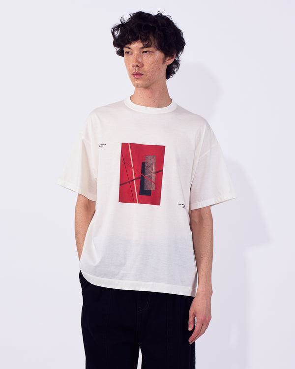+ Artist Printed T-Shirt by László Moholy-Nagy / Konstruktion IV
