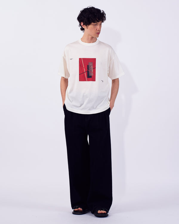 + Artist Printed T-Shirt by László Moholy-Nagy / Konstruktion IV