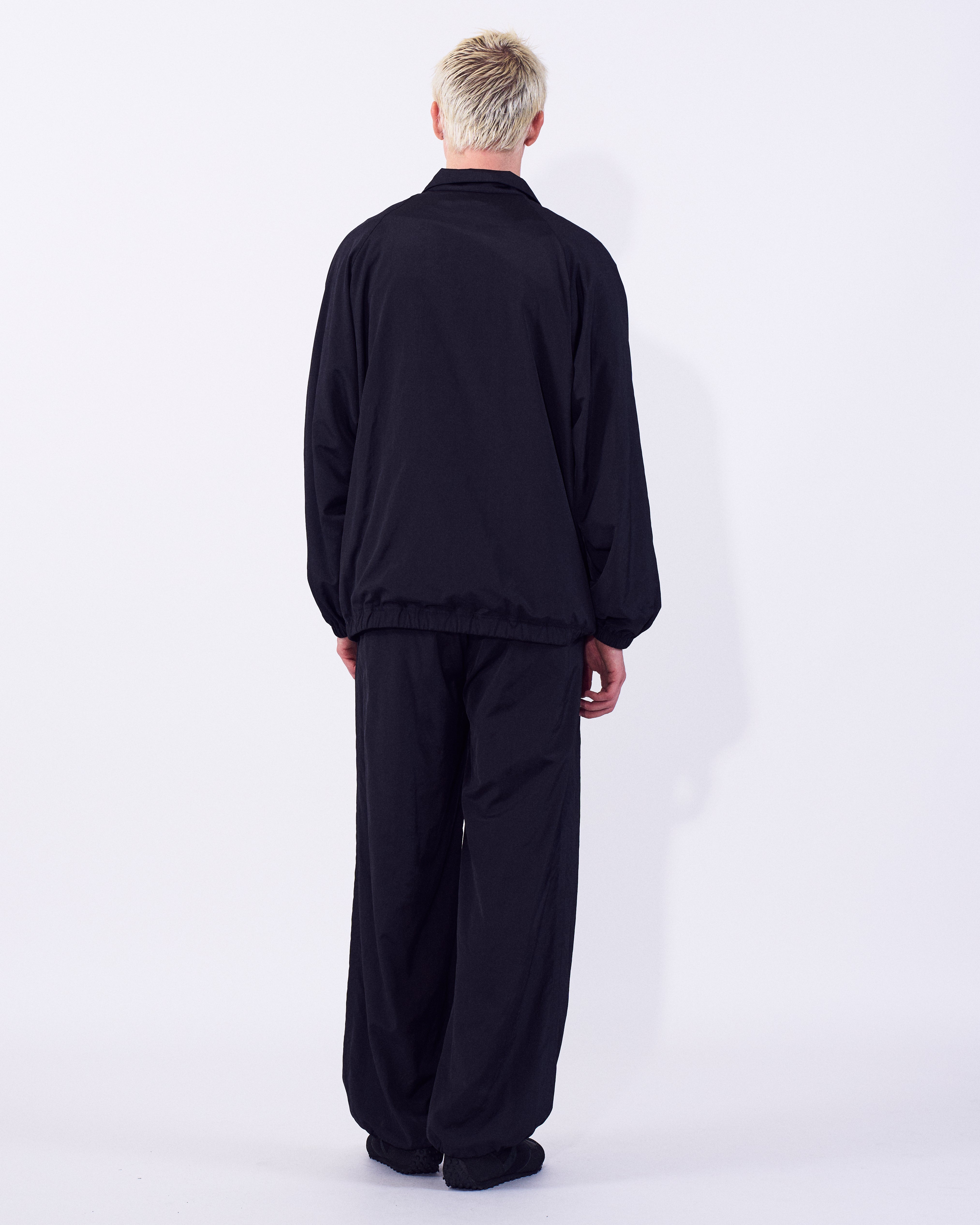 Silk Nylon 3/4 Zip Pullover | YOKE Official Website