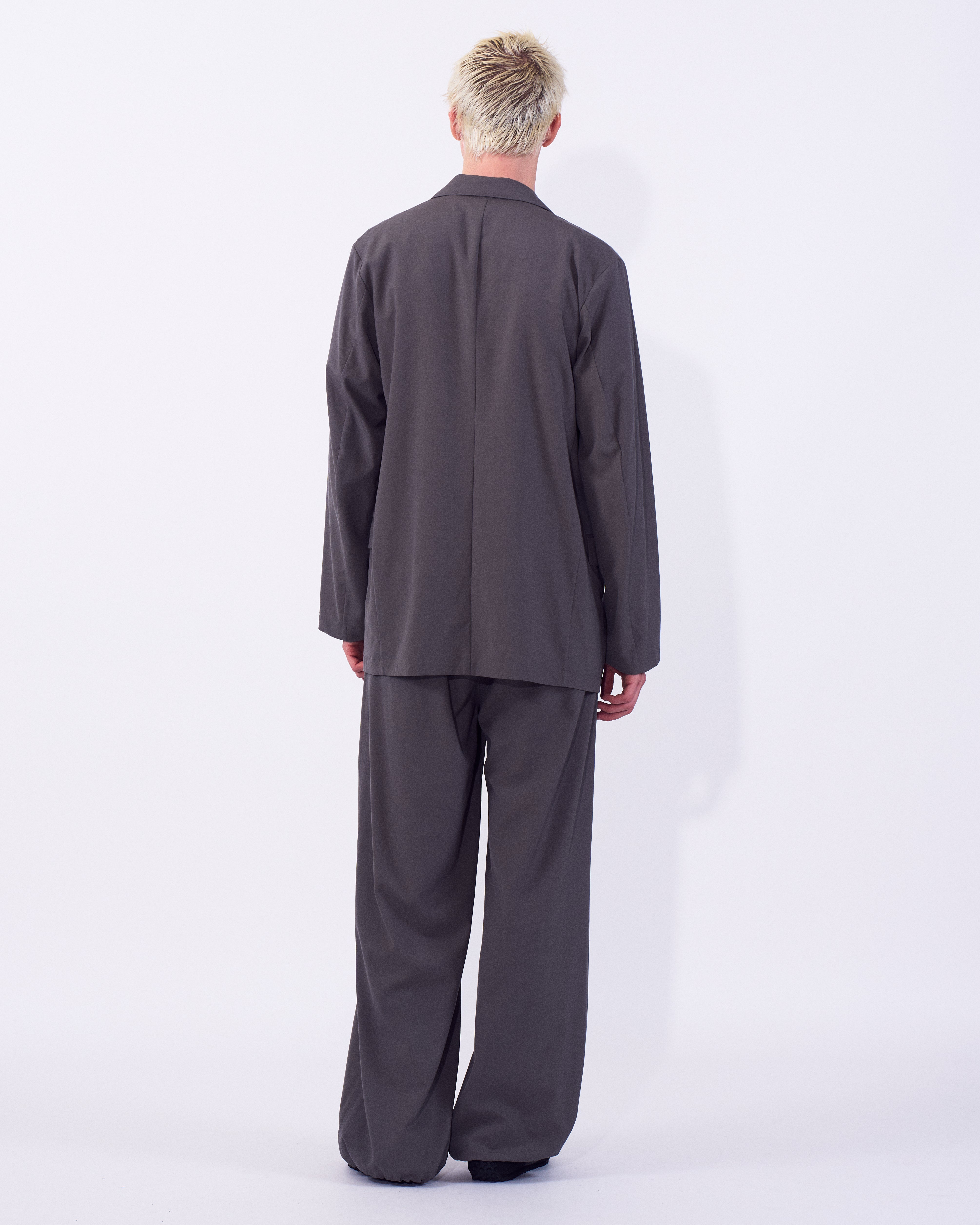 Wool Washer Tropical Double Breasted Jacket | YOKE Official Website