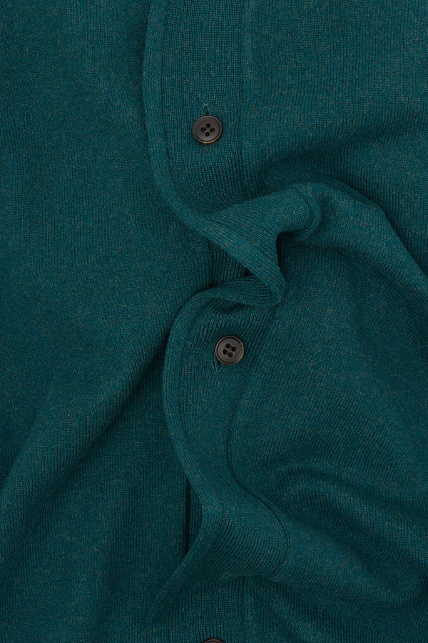 Lambs Wool Sculptural Wired Knit Shirt