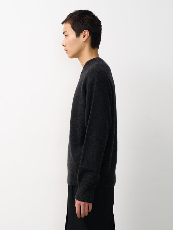 Cashmere Wholegarment Crewneck Sweater