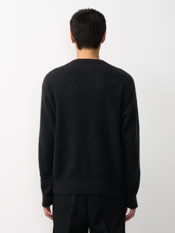 Cashmere Wholegarment Crewneck Sweater