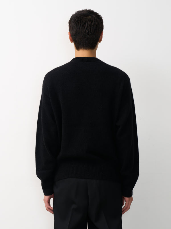 Cashmere Wholegarment Crewneck Sweater