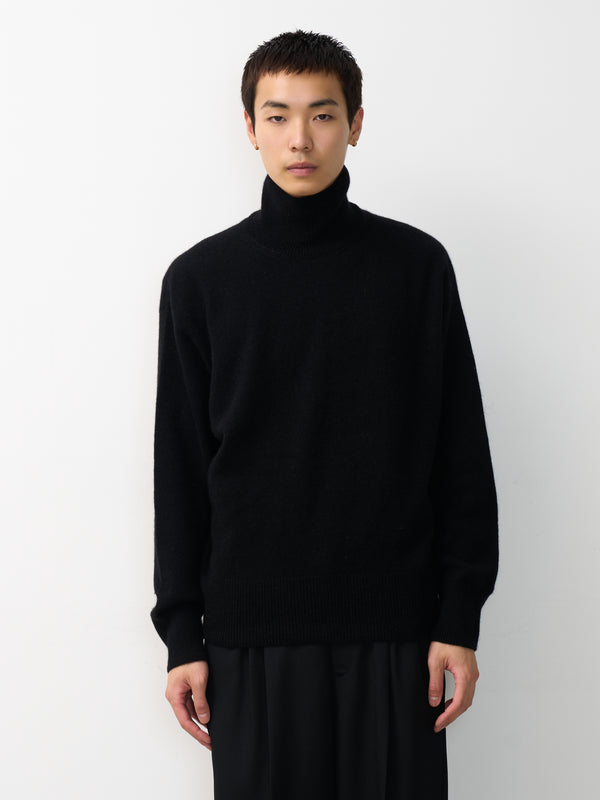 Cashmere Wholegarment Turtleneck Sweater