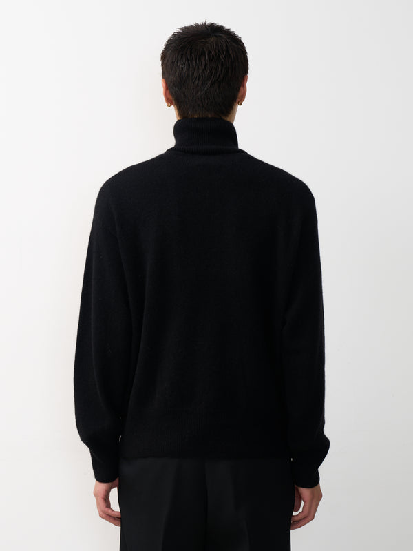 Cashmere Wholegarment Turtleneck Sweater