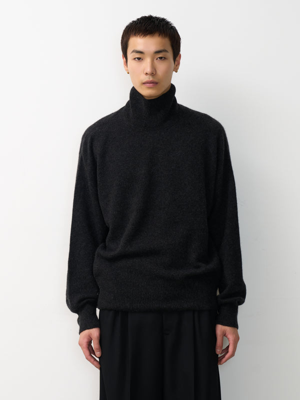 Cashmere Wholegarment Turtleneck Sweater