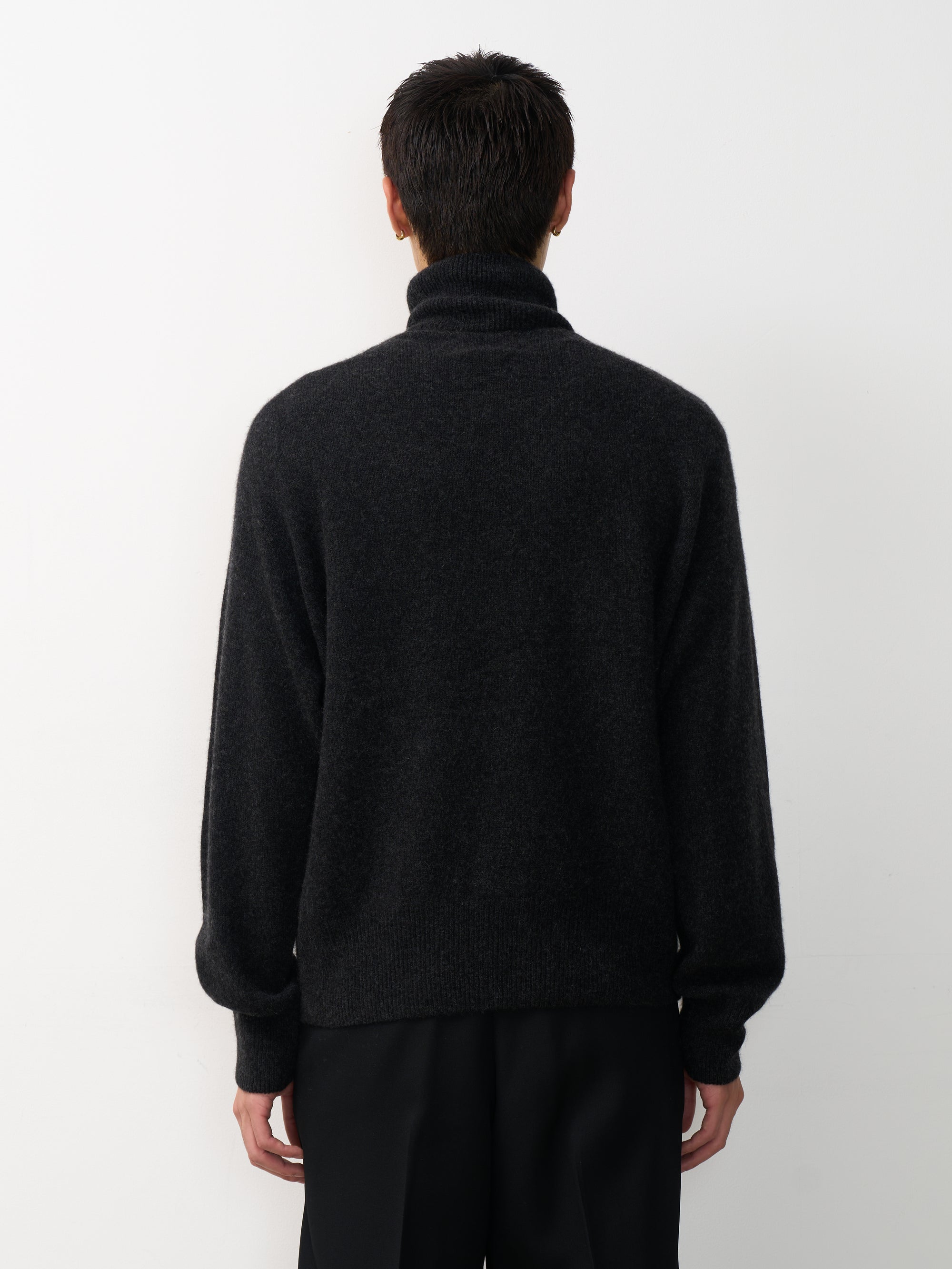 Cashmere Wholegarment Turtleneck Sweater
