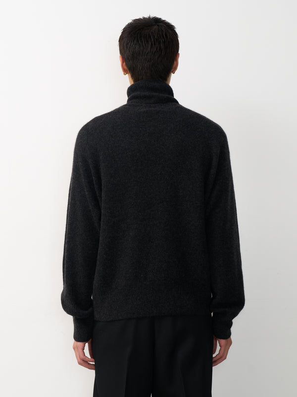 Cashmere Wholegarment Turtleneck Sweater
