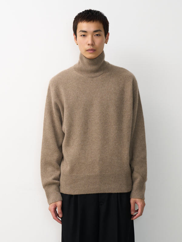 Cashmere Wholegarment Turtleneck Sweater