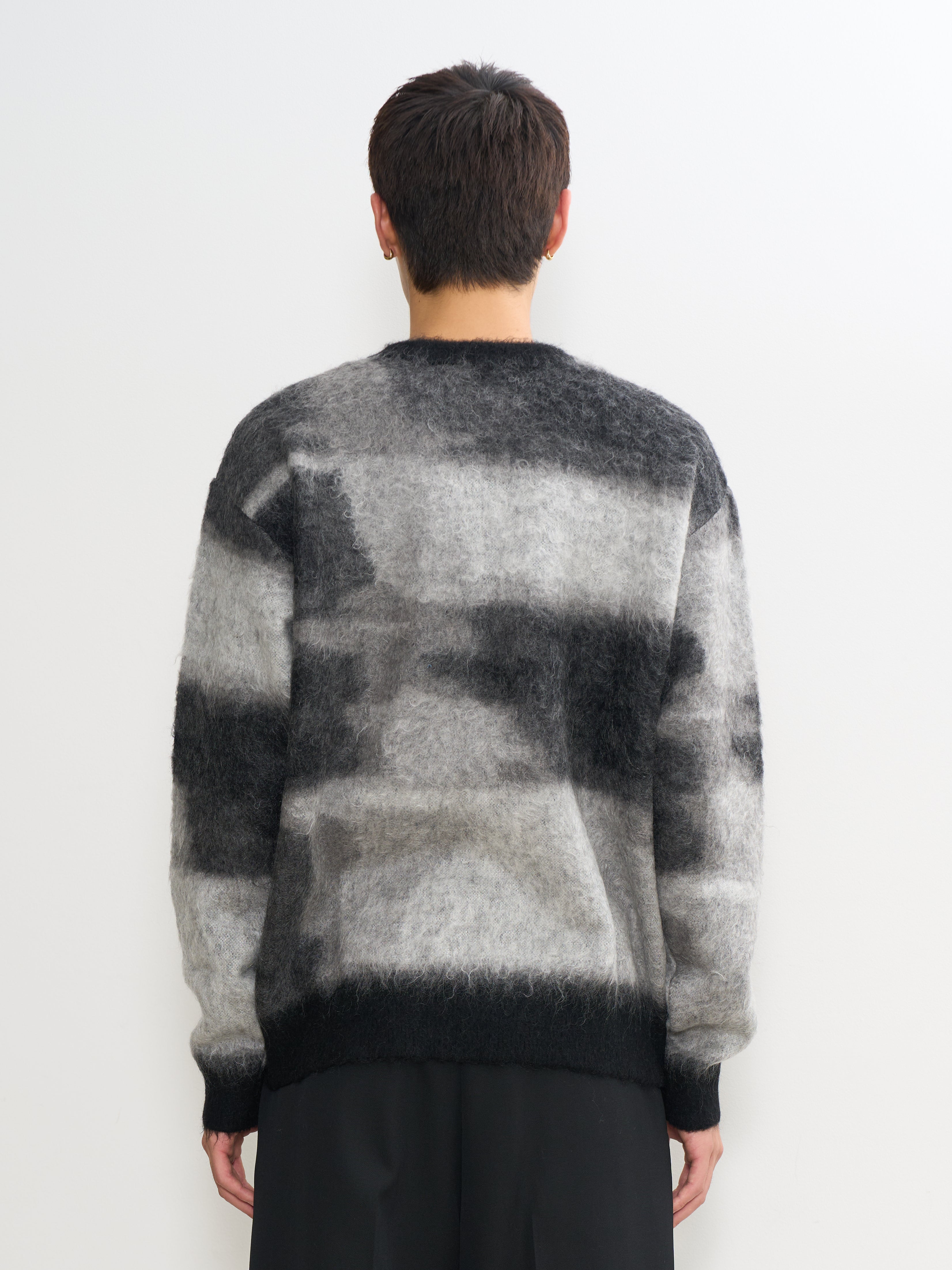YOKE × carol 別中KID MOHAIRニットサイズ3 Kid Mohair Jacquard Sweater | YOKE Official Website