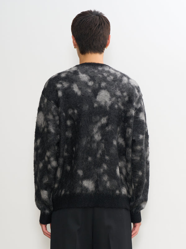 Kid Mohair Jacquard Sweater