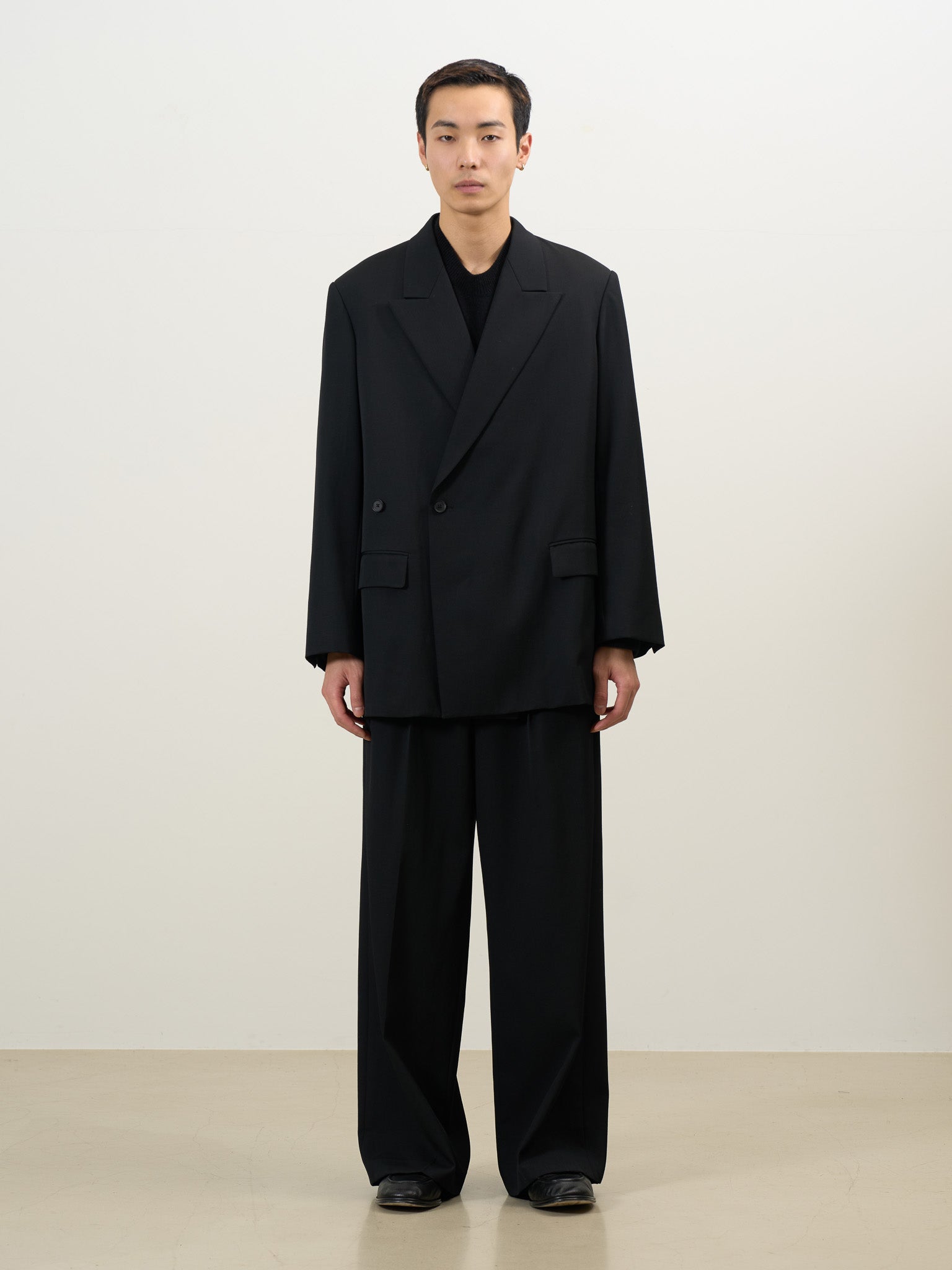 YOKE DOUBLE BRESTED JACKET セットアップ Wool Gabardine Double Breasted Jacket | YOKE Official Website