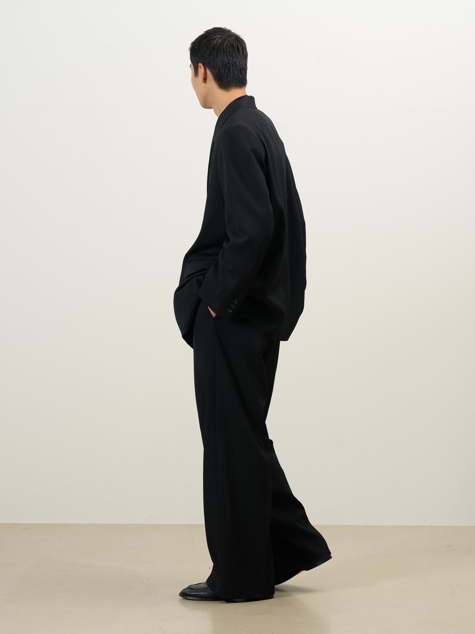 かに商品YOKE 日本製ブラックジャケット　サイズ2 Wool Gabardine Double Breasted Jacket | YOKE Official Website