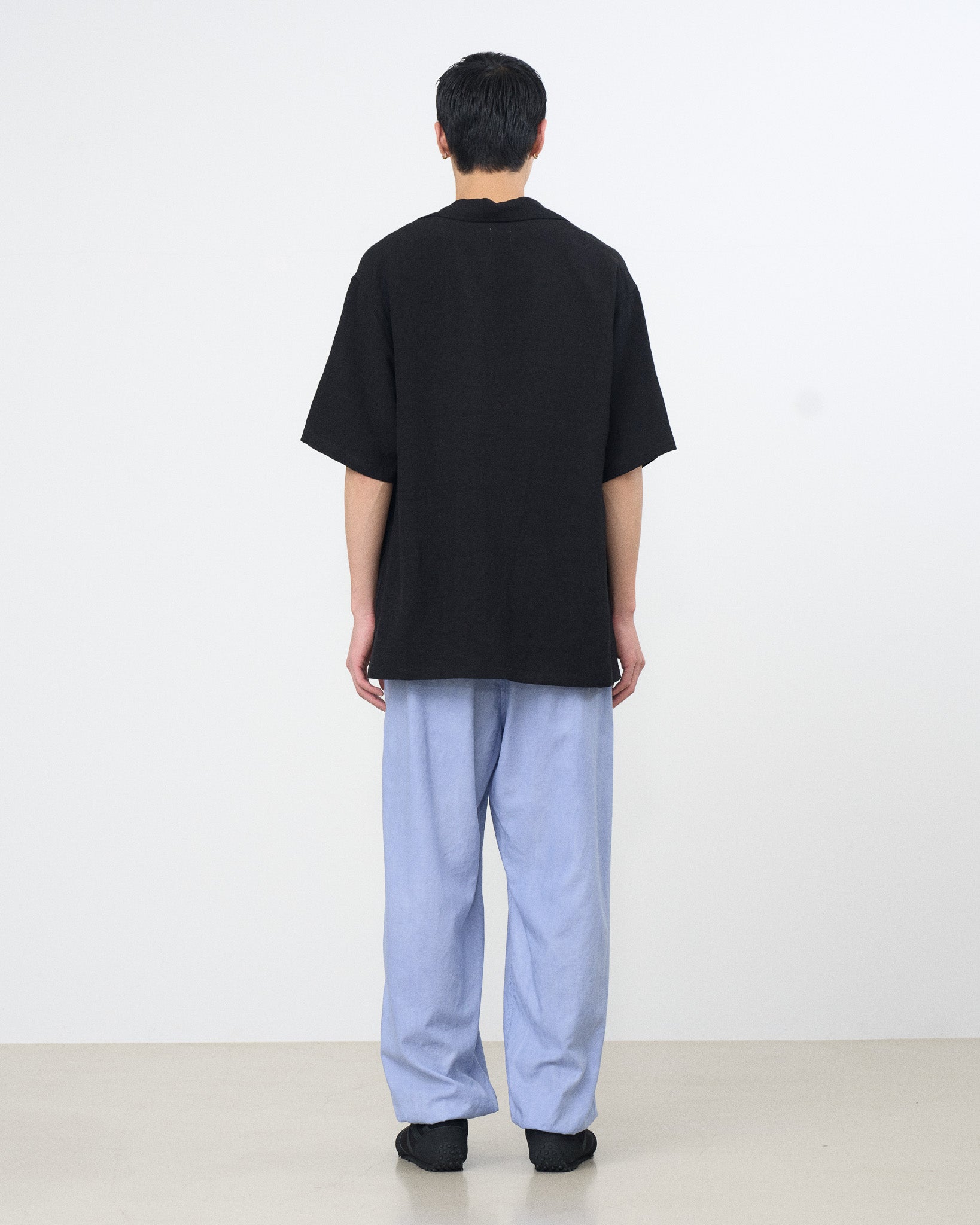 Linen Canvas Skipper Polo Shirt | YOKE Official Website