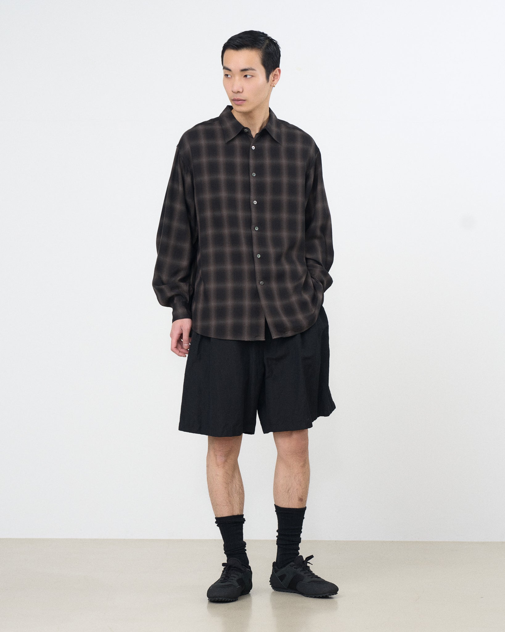 Garment-dyed Shirt Jacket | YOKE Official Website