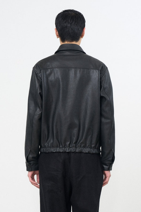 YOKE for 吾亦紅/GARDEN  Carf Leather Zip Blouson